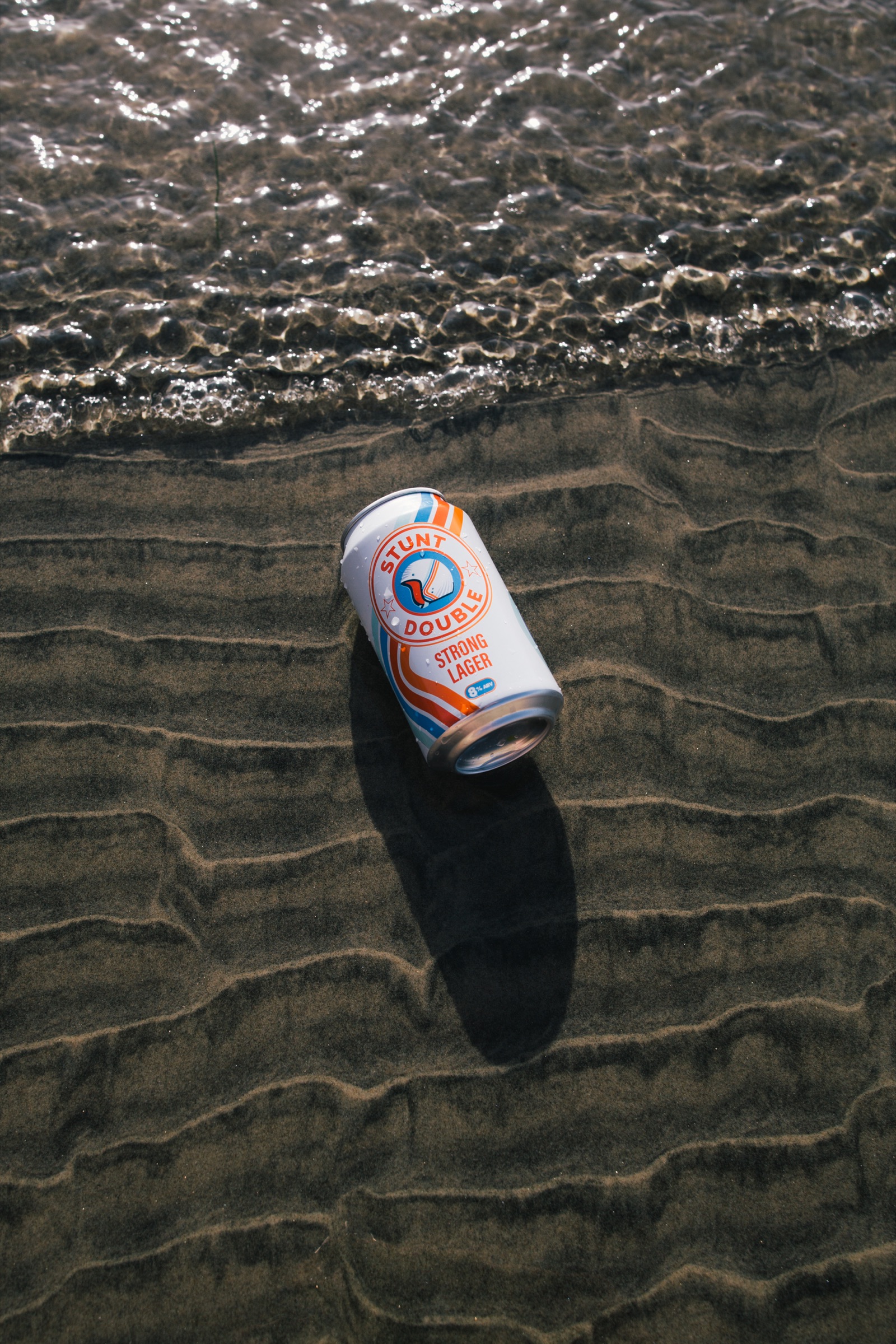 Stunt Double beer on a Southwestern road trip