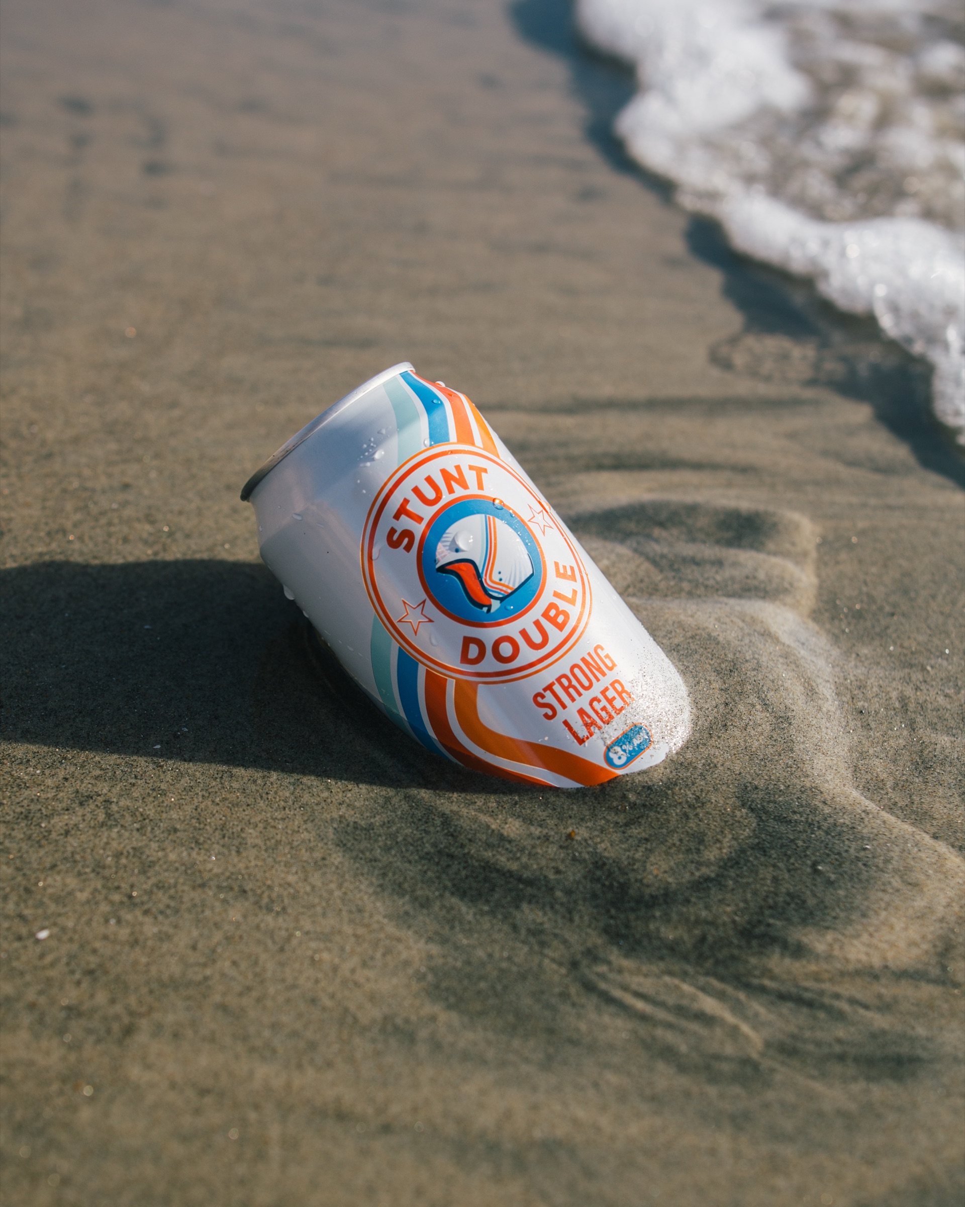 Stunt Double beer on a Southwestern road trip